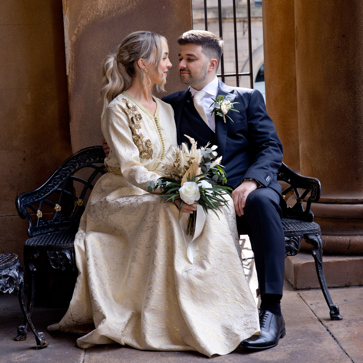 wedding photographer the merchant hotel , belfast